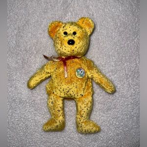 10 Year Anniversary Beanie Baby